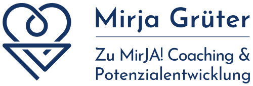Mirja Grüter_Coaching und Potenzialentwicklung Logo von Mirja Grüter. Herzgrafik.