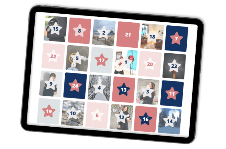 Adventskalender 2025 Mockup Adventskalender 2025 Mockup